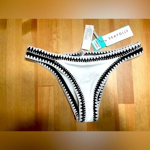 Sea folly bikini bottoms tags attached